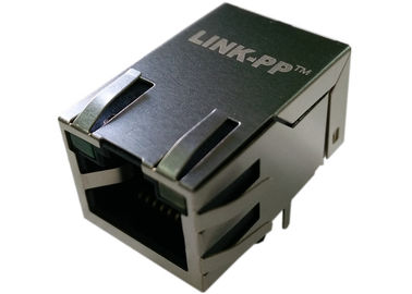 WT-50036 金張りのコネクター RJ45 はジャック 1 つ x 1 つの構成の港を選抜します