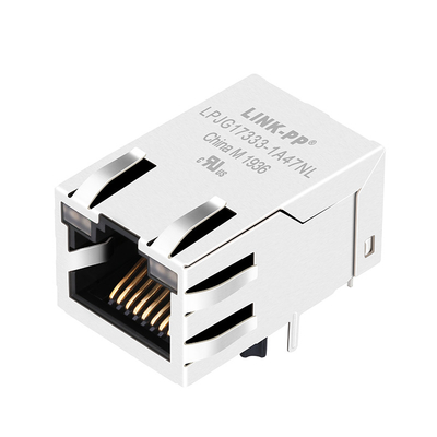 RTA-1S4A9W1F多用性があるLPJG17333-1A47NLの1000の基盤T RJ45ジャックの磁気コネクター タブ