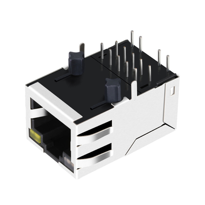 RTA-164AGC1A単一の左舷統合されたRJ45 Magjack LPJG17370-1AONL