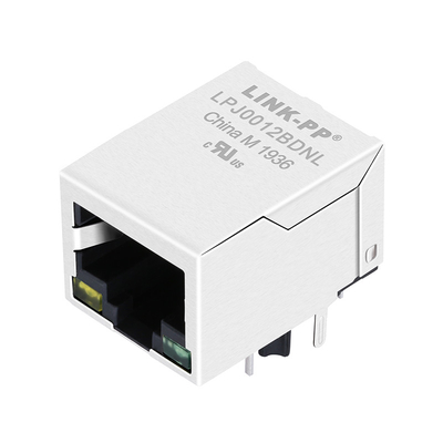 LPJ0012BDNL 10/100Base-TのイーサネットRJ45ジャック1左舷1500Vrms分離