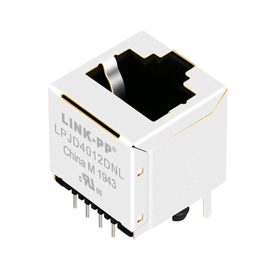 JXD2-0Z14NL RJ45の縦の磁気学のジャックの産業上の記入項目単一の左舷LPJD4012DNL
