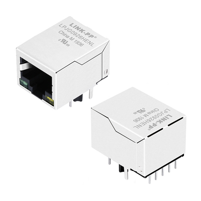 POE+ LPJG0926HENLのイーサネット磁気RJ45コネクターの下のA70-112-331N126タブ