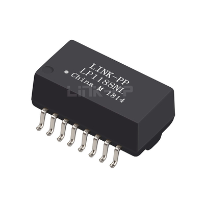 10/100BASE-T 1500Vrms SMD LAN変圧器モジュールH1601CG