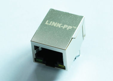 変圧器LPJG0926-7HENLを持つ1x1港1000BASE-T POE+ RJ45モジュラー ジャック