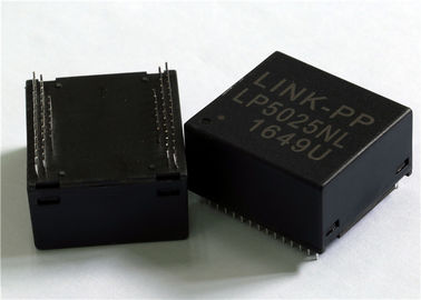 4xギガビットは磁気変圧器4ポート10/100/1000Base-T LP5025NLを統合しました