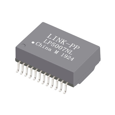 LP5007NLのイーサネット ギガビットの変圧器10/100/1000 BASE-Tは港SMTを選抜します