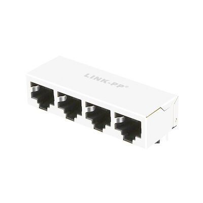 XFATM2-C4-4 10/100基盤T 1x4の港のイーサネットRJ45コネクターの目録LPJF46287CNL-2