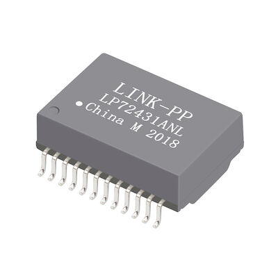 749052051 10G基盤- T 24 Pin単一の左舷1A SMD PoE+ LAN変圧器モジュールLP72431ANL