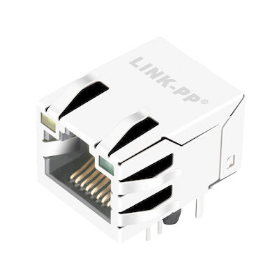 1x1港RJ45 LAN変圧器モジュールLPJ16617ADNLの上のI-60193-F 10/100の基盤Tタブ