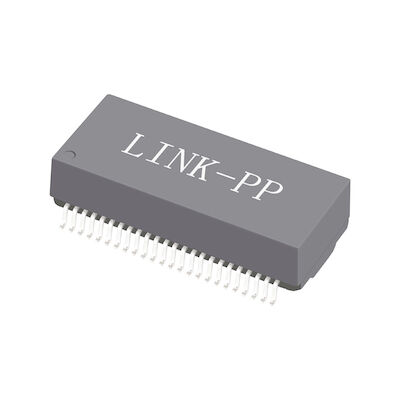 VP6015 LF 1000の基盤- Tデュアル ポートPoE+ 48 Pin LAN磁気変圧器LP84806ANL