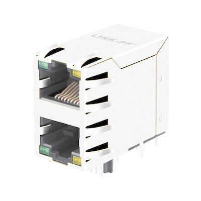 DU1T202A1 100基盤Tは磁気学フィルターRJ45コネクター モジュールLPJ17206AHNLを統合した
