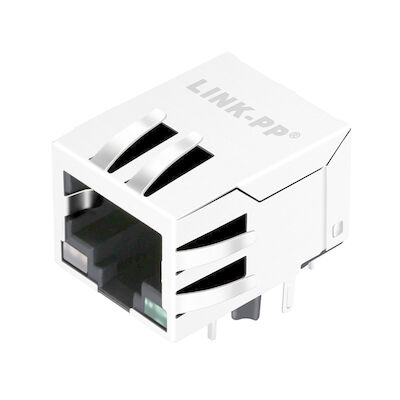 7499410420 1x1港10/100Mbps POE+フィルター コネクターの整流器ダイオードRJ45 LAN変圧器LPJ4230-8H7NL