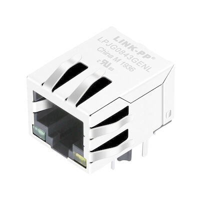 HR931143Cの1000の基盤T RJ45の変圧器モジュラー ジャックLPJG0843GENL