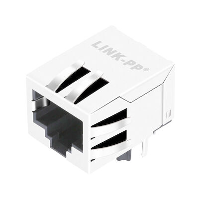 POE RJ45のコネクターLPJ4335CNLの下のXFVOIP5U-C1-4MS 10/100の基盤Tタブ