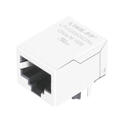 統合された10/100BT磁気学のHR901130A RJ45はTHT LPJG0806DNLを保護しました