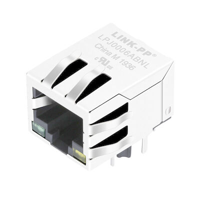 13F-69GYD2NLイーサネットRJ45ジャック単一の左舷10/100 Mbit LPJ0006ABNL