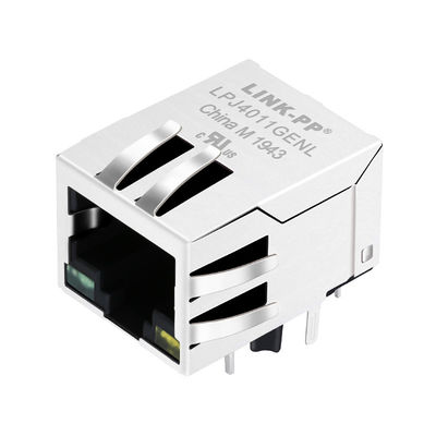 J00-0076 RJ45 モジュラー ジャックは 10 /100Base-T LPJ4011GENL IP-PBX を統合しました