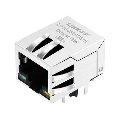 ギガビット RJ45 のソケット JD0-0001NL PulseJack CONN Rj45 1x1 1000M の 1:1 TU