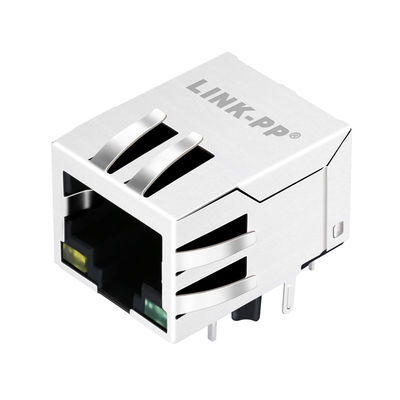 LPJ0112GDNL UTP-5 ケーブル RJ45 のコネクター、POE Rj45 13F-6XGYDNW2NL IEEE802.3af