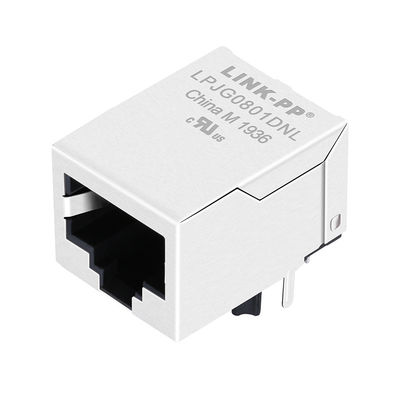 磁気統合された 1000Mbps の LA1S109 LF/KLA1S109 LF の単一 Rj45 コネクター
