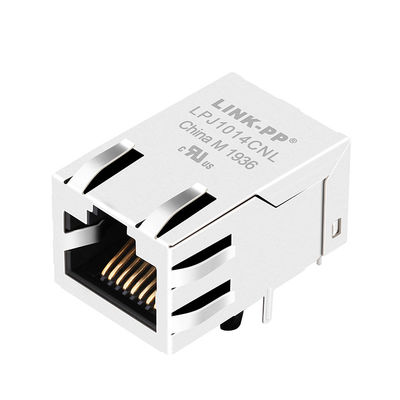 LPJ1014CNL RJ45 モジュラー ジャック 10/100Mbps の十字 74990110030 LED 無し