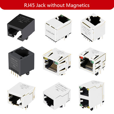 95501-6889 Rj45表面の台紙のジャックの薄型コネクターLPJE8802NNL