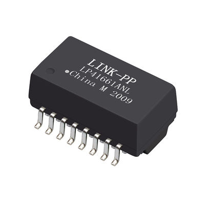 XFMRS-05C 10/100の基盤T PoE+単一の左舷LAN磁気変圧器LP41661ANL