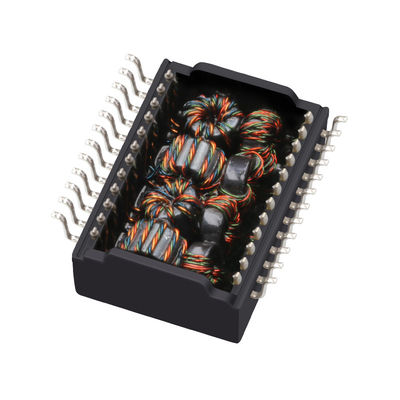 L22T003-3ギガビットのイーサネット電気通信の変圧器POE/POE+ 802.3af LAN磁気学LP6096ANL
