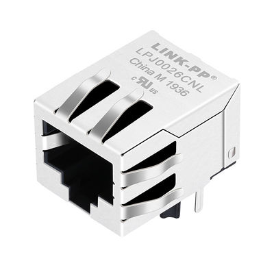 ネットワーク ケーブルのジャッキの下のJ0026D11 RJ45ネットワークのコネクター100の基盤T 8p8cタブ