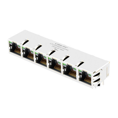 内部磁気学の脈拍 JG0-0027NL 1x6 タブ 10 ピン RJ45