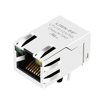 統合された磁気学によって保護されるコネクターLPJ1012APNLとのJ1012F21R 10/100BT RJ45