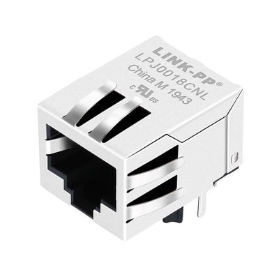 統合された磁気学の10/100基盤とのJ0018D21NL RJ45 - TX PCBジャックLPJ0018CNL
