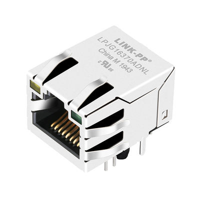 LED との JD1-0001NL 1000 の基盤T Rj45 モジュラー ジャックの保護された直角