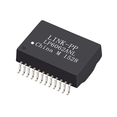 VP6014RZ HFギガビットPOE+ LANイーサネット磁気変圧器1CT SMD 1500Vrms開いたヘッダー