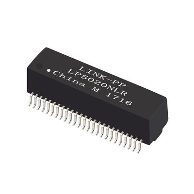 2x 10/100/1000Base-Tの磁気学の表面取り付けの変圧器50pins Corss H5020NLT