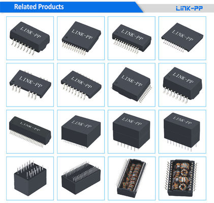 PoE LP82440ANLのM3295NL/QT24A01ギガビットのイーサネット変圧器24ピン1X1港