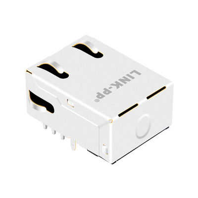 1左舷磁気RJ45ジャックG15-111T-076Cの上の10G基盤Tタブ