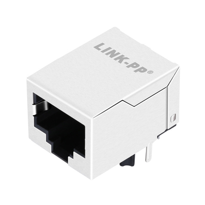 導かれるなしの1左舷表面の台紙Rj45のイーサネット ジャックの下のJX0C-0005NLT 10/100の基盤Tタブ