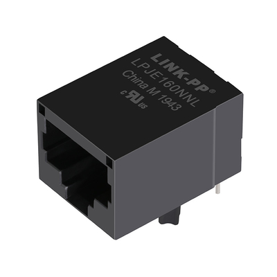 統合された磁気学のないRJ45モジュラー ジャックの下のSS-7188-NF多用性があるLPJE160NNL 8P8Cのタブ