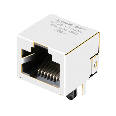 導かれるなしで保護される側面の記入項目の上のE5J88-00LJG2-L 1X1の港RJ45モジュラー ジャック タブ