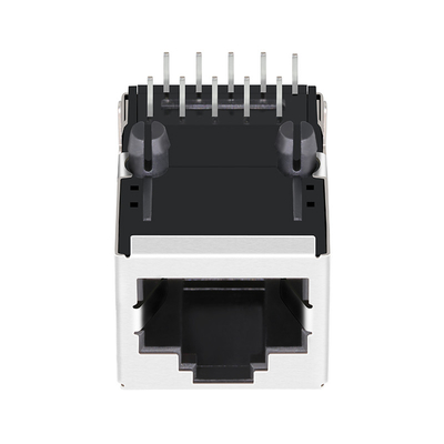 46F-1451NWZ2NL整流器ダイオード1x1の港POE Rj45のメス コネクタ100の基盤TタブLedsなしで