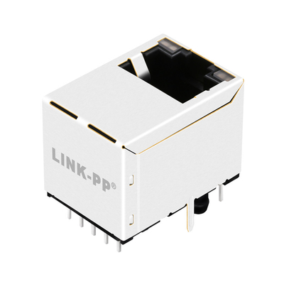 穴POE RJ45の縦の台紙Magjackを通したG55-122N-155 10Gの基盤T 1つの港