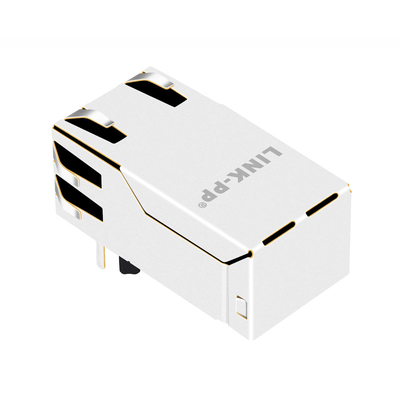 0813-1X1T-M1-Fは導かれたRoHSなしに1000の基盤Tの下にPOE RJ45ジャック1つの港を記録する