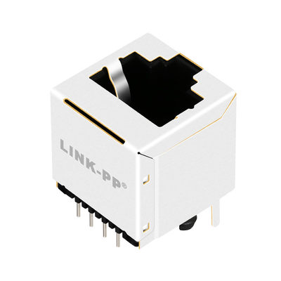 導かれるJXD2-9001NL 100BASE-T 1X1の港の垂直RJ45ジャック8PIN上の記入項目