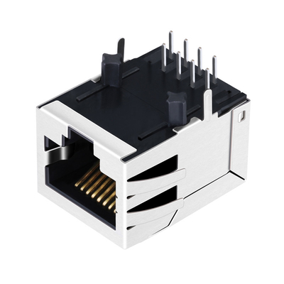 ARJM11A1-009-NN-ER3は単一の左舷RJ45磁気学モジュール8PINの下の100 BASE-Tタブを導かなかった