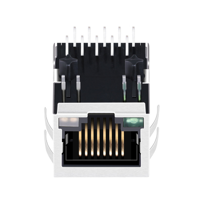 2.5G基盤Tの下のARJM11B1-805-KB-CW2単一の左舷タブはRJ45 MagJack G/O&Y導いた