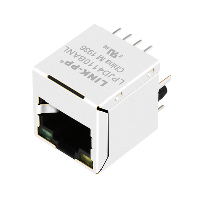 RJ4530H-R01 100基盤Tの縦RJ45コネクターの黄色/緑LED LPJD4110BANLのデータ用紙