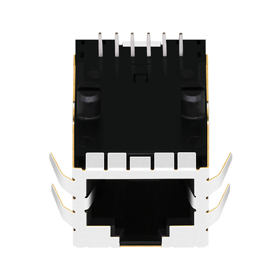 08B1-1X1T-06-F 100基盤T 1x1の港RJ45磁気ジャックは導かれたLPJ2011CNLなしに記録する