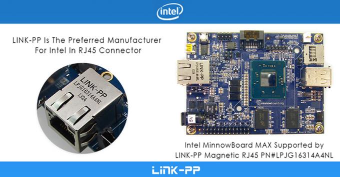 ML36T02RSのデュアル ポート ギガビットのイーサネット変圧器モジュールTHT LP83601NL